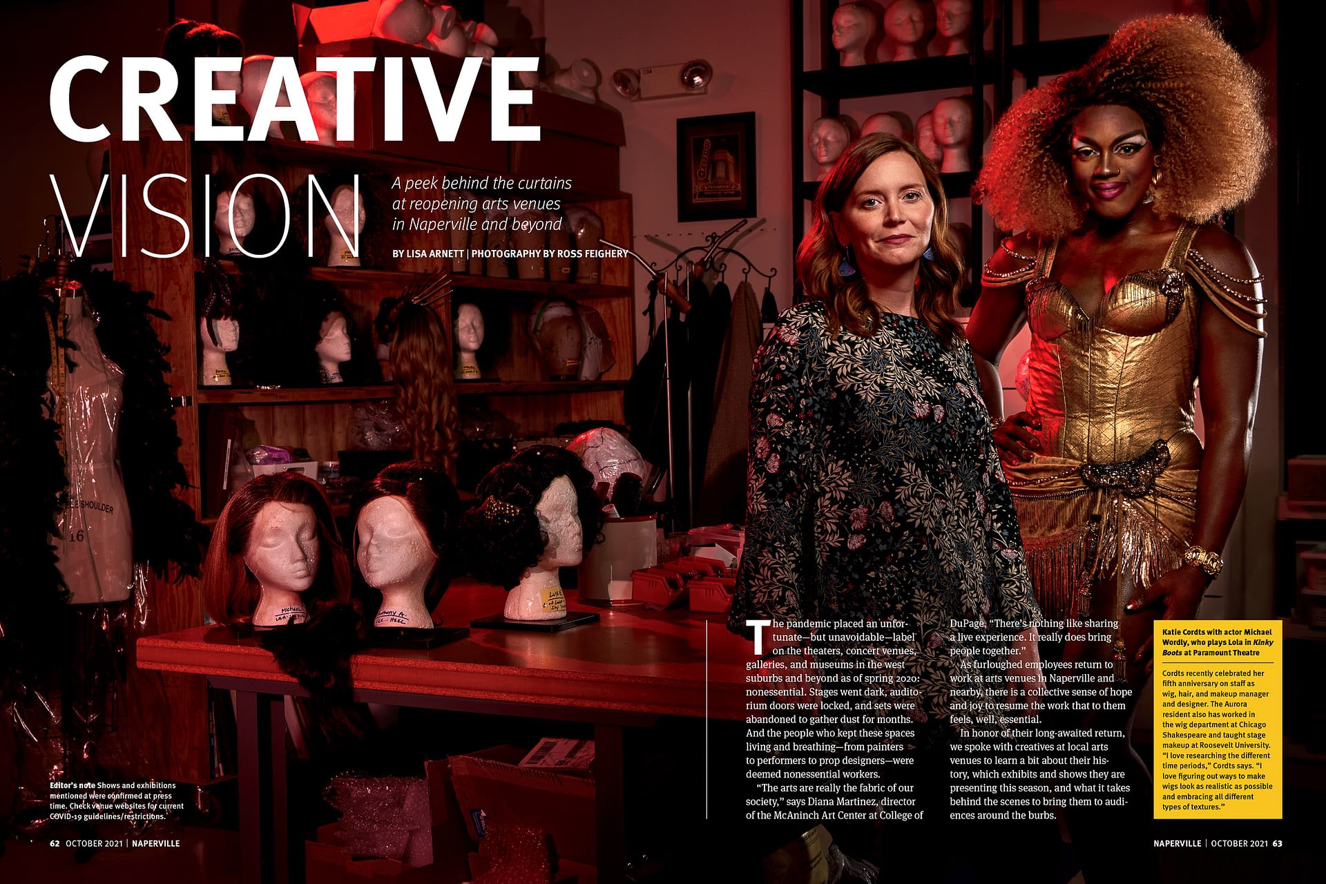 Oh, The Drama! for Naperville Magazine